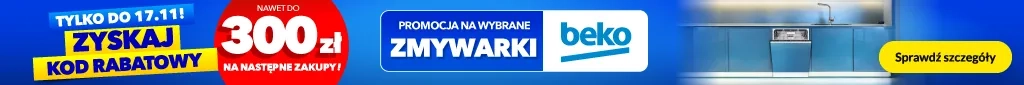 AGD - Beko - kod na kolejne zakupy  zmywarki - 11255 - baner główny belka 1024x85 - kat. lodówki do zabudowy, zmywark